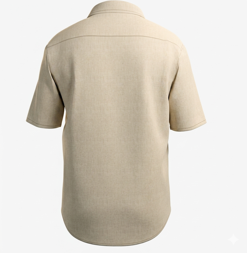 Camisa de Lino 100% para Hombre | Casual, Fresca y Ligera