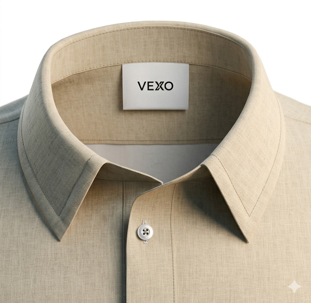 Camisa de Lino 100% para Hombre | Casual, Fresca y Ligera