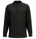 Camisa de Algodón Premium con Estampado Completo y Bolsillo para Hombre