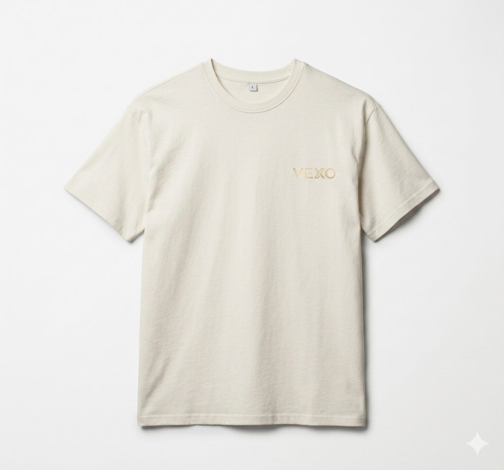 Camiseta de Hombre Oversized | Diseño Minimalista 'VEXO' Casual