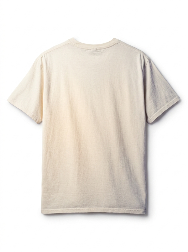 Camiseta de Hombre Estilo Vintage | Diseño de Logo Minimalista Central
