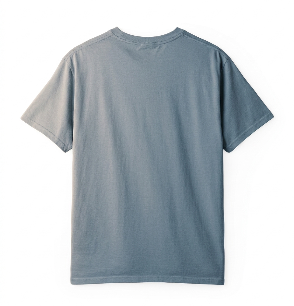 Camiseta de Hombre Estilo Vintage | Diseño de Logo Minimalista Central