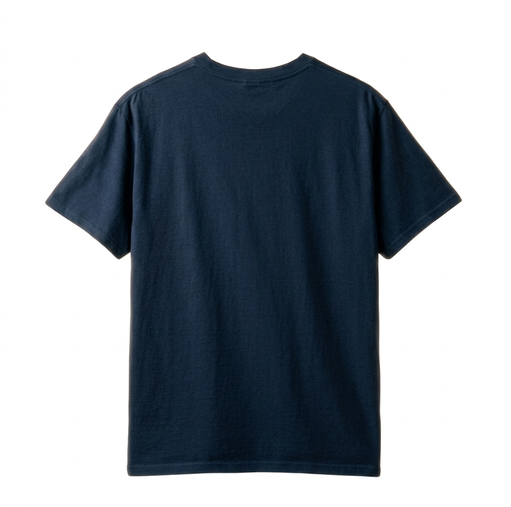 Camiseta de Hombre Estilo Vintage | Diseño de Logo Minimalista Central
