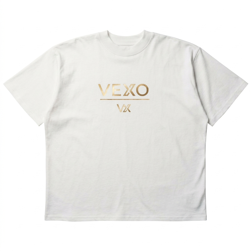 Camiseta Unisex Oversized | Diseño de Cuello Alto en Tela Orgánica