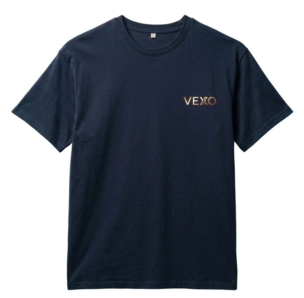 Camiseta de Hombre Oversized | Diseño Minimalista 'VEXO' Casual