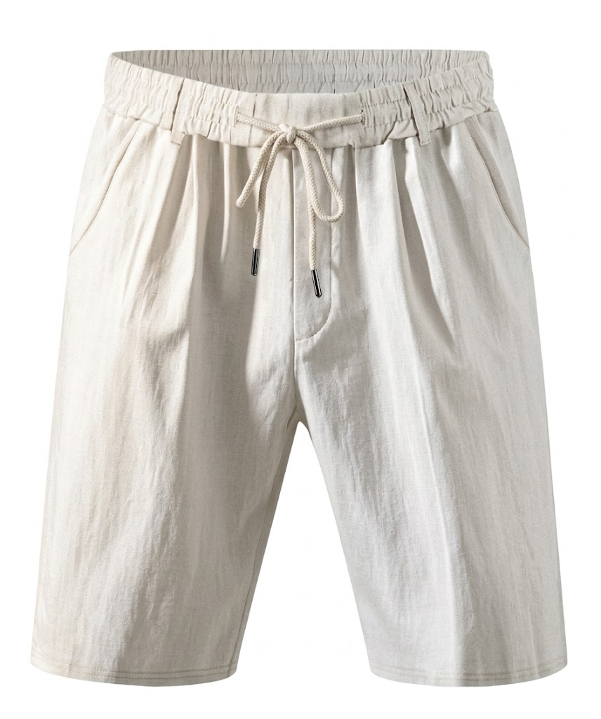 Pantalones cortos lino